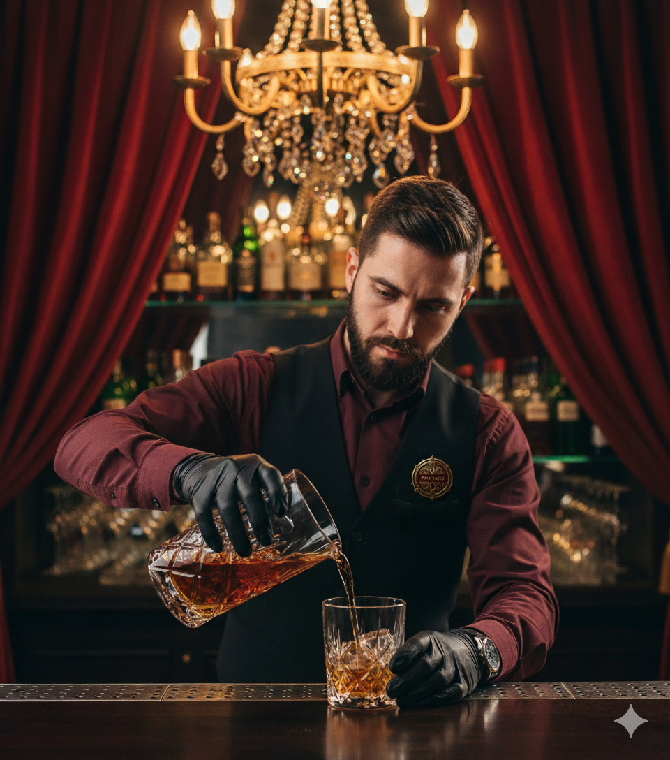 Artisan cocktails and rare spirits
